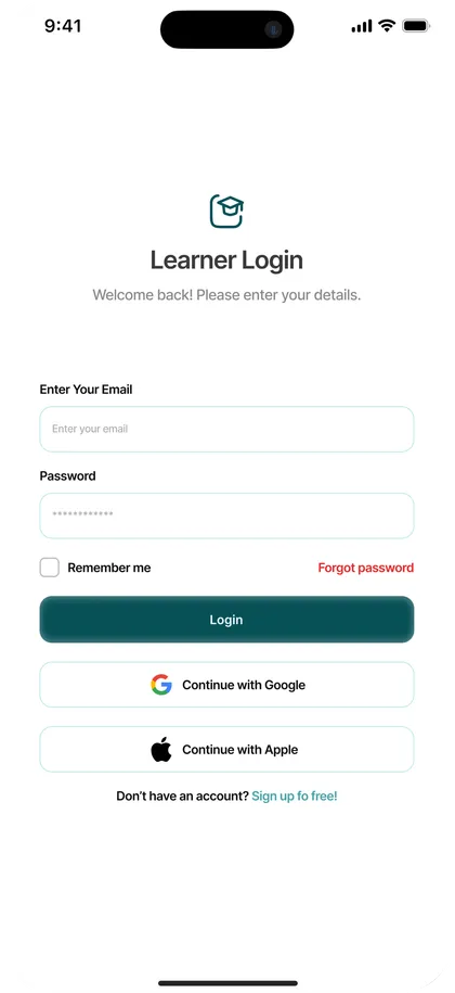 SERU Training Course — Learner login