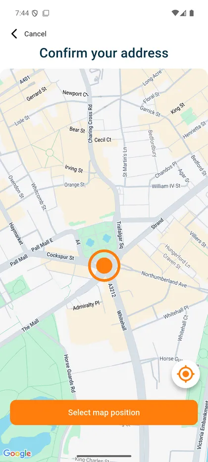 Mascopia — Location picker