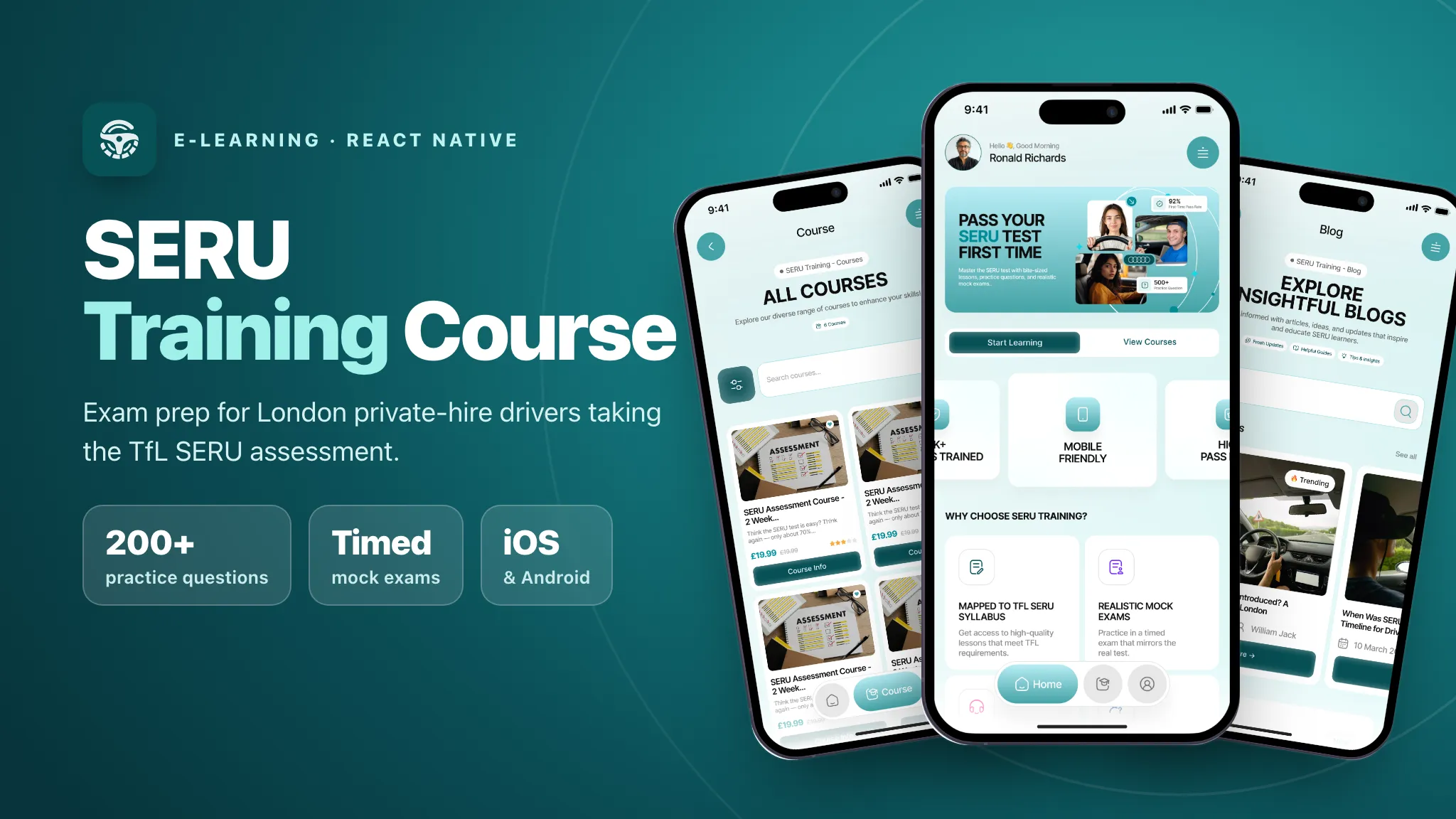 SERU Training Course app screenshot